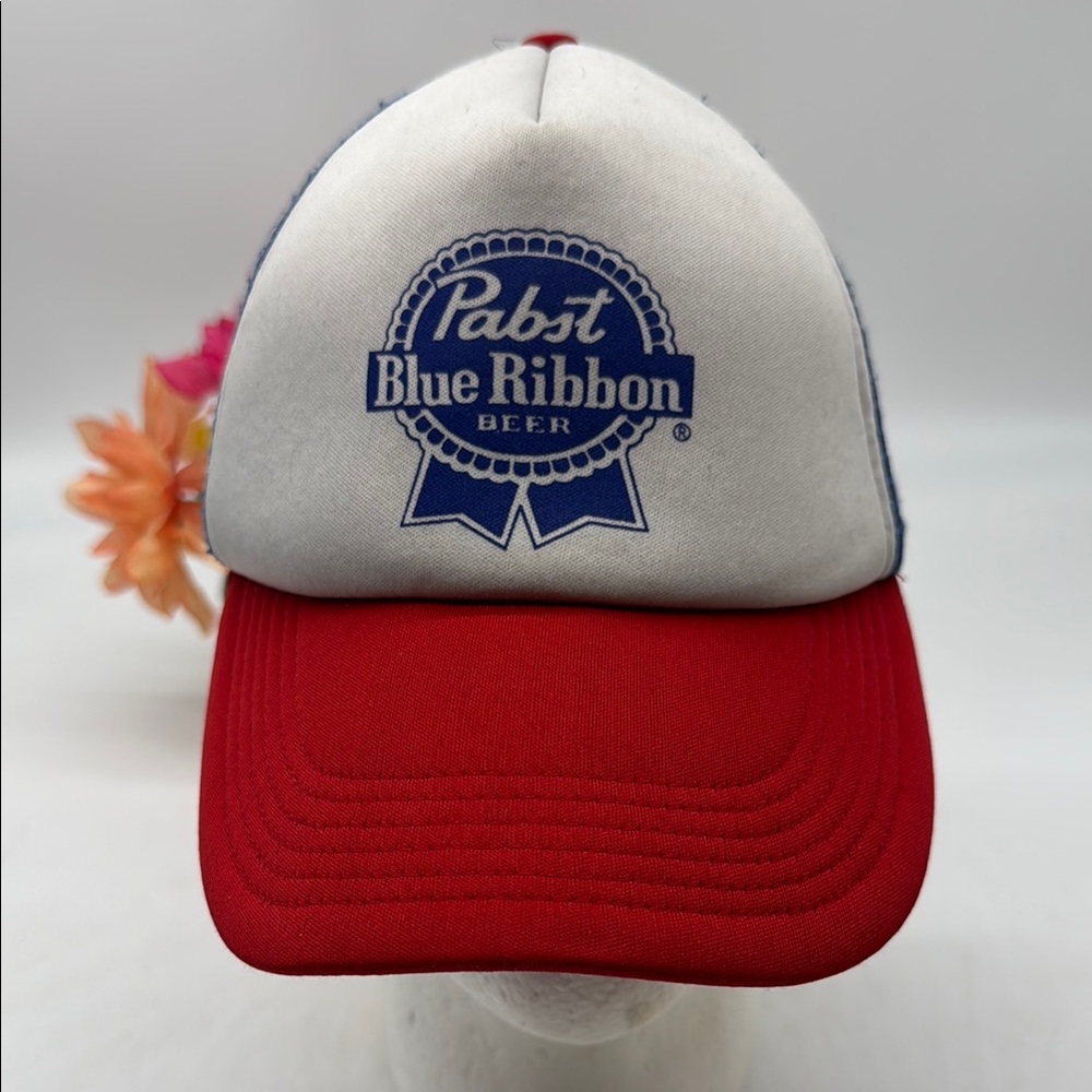 Pabst Blue Ribbon Vintage Trucker Hat HT8274